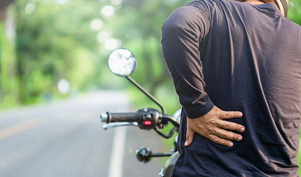 back pain while riding a bike