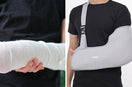 hand fracture belt or cast