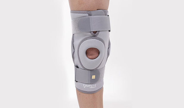 a gray knee cap for kabbadi players