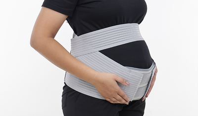 Gray Maternity belt Leeford