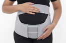 gray postpartum belt