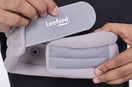 Gray Soft Cervical Collar with Leeford branding
