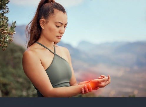 woman indicating Wrist Pain