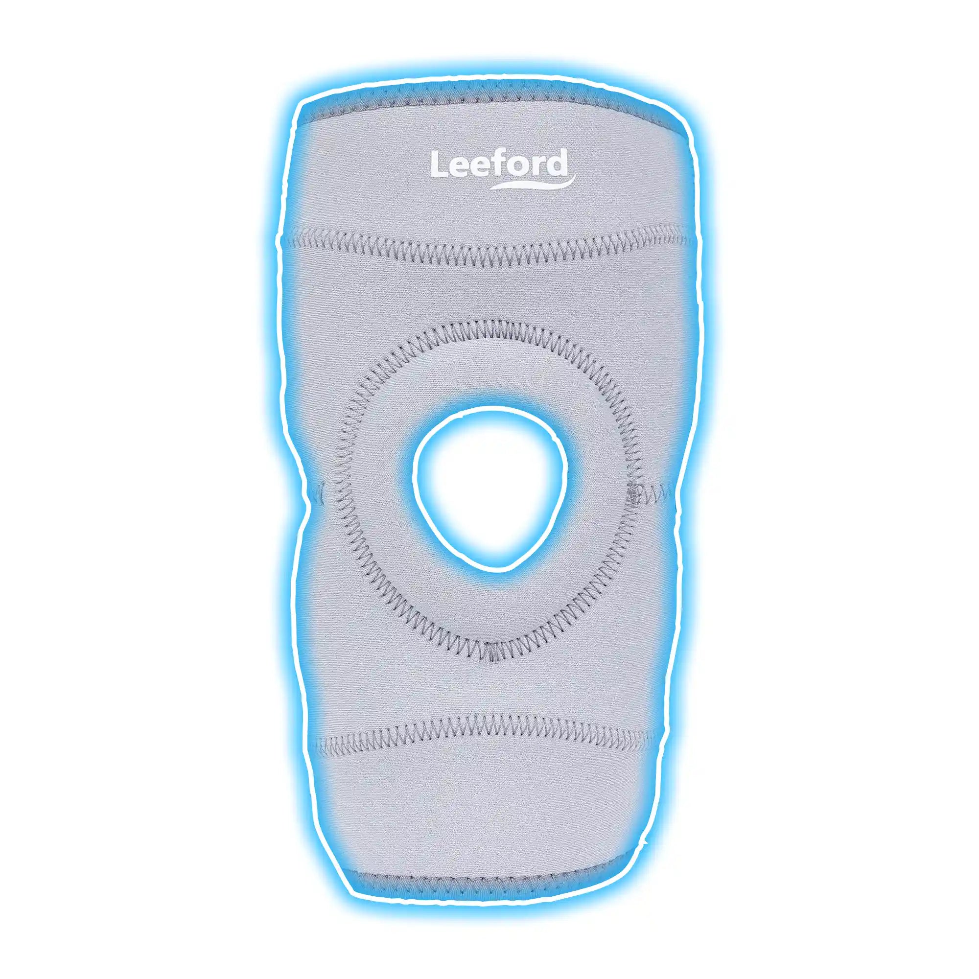 knee wrap gray with leeford branding