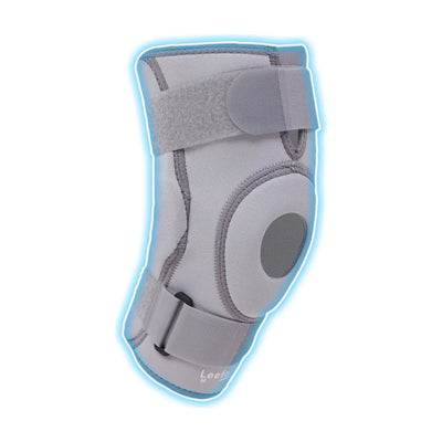 knee support with hinge