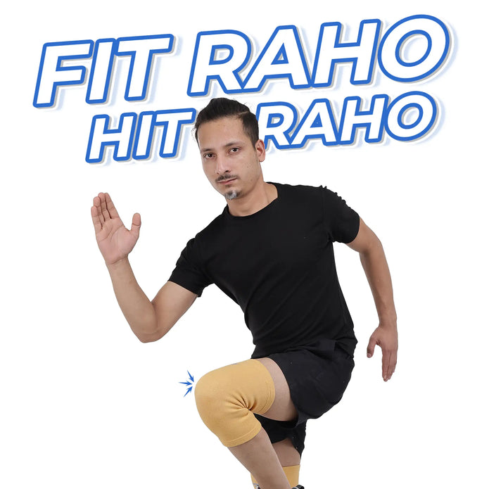 stay fit with plain knee cap