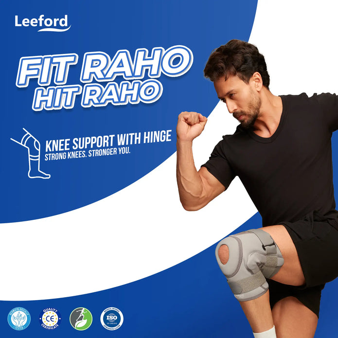 stay fit with knee support with hinge