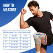 Premium Knee Cap for Sprains, Arthritis, Tendonitis | 4-Way Stretch