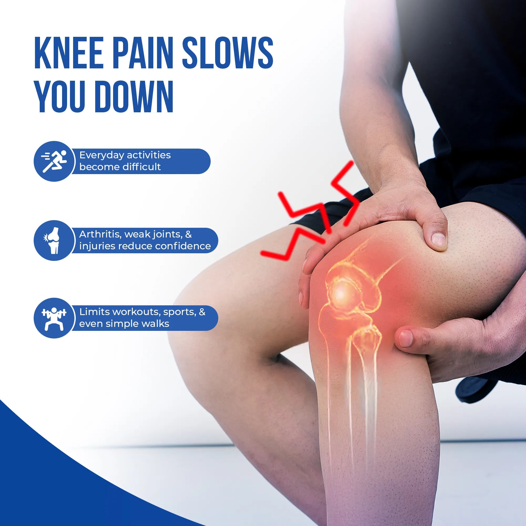 premium knee cap knee pain slows you down 