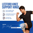 knee support with hinge trusted by tiger shroff