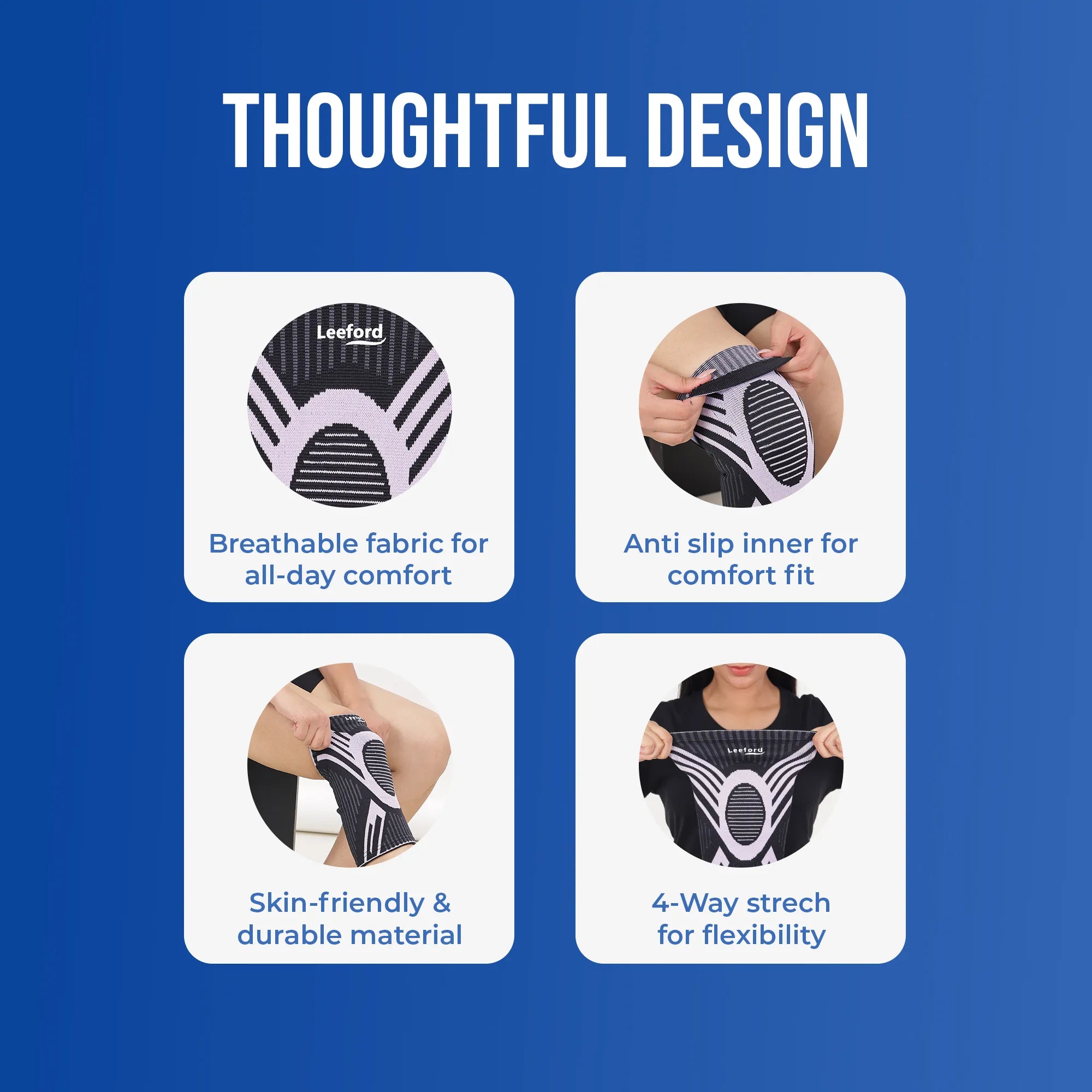 Knee cap for women product features