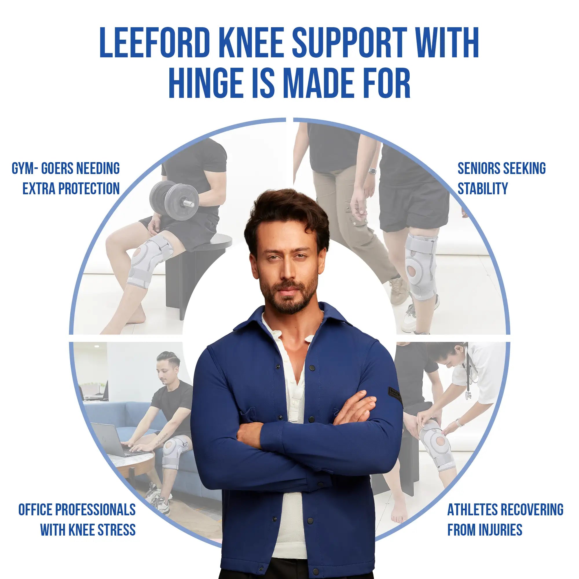 knee support with hinge  uses and benefits
