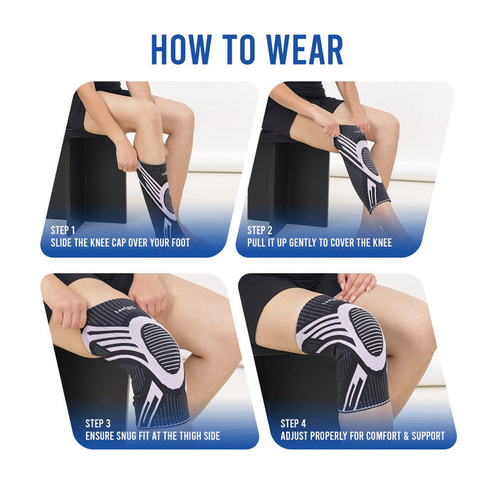 knee cap for women how to wear guide