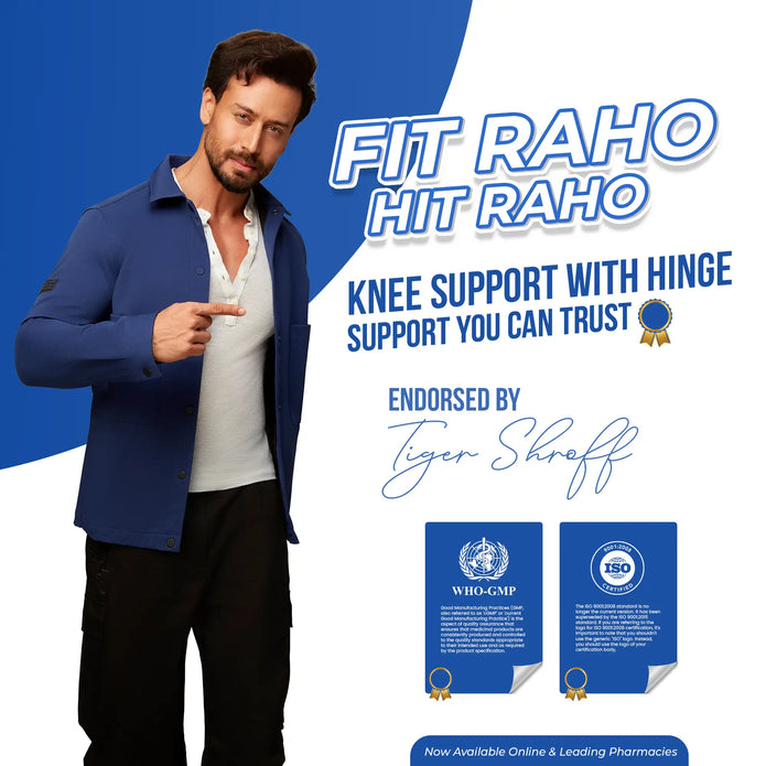 stay fit with knee support with hinge 