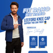 Premium Knee Cap for Sprains, Arthritis, Tendonitis | 4-Way Stretch