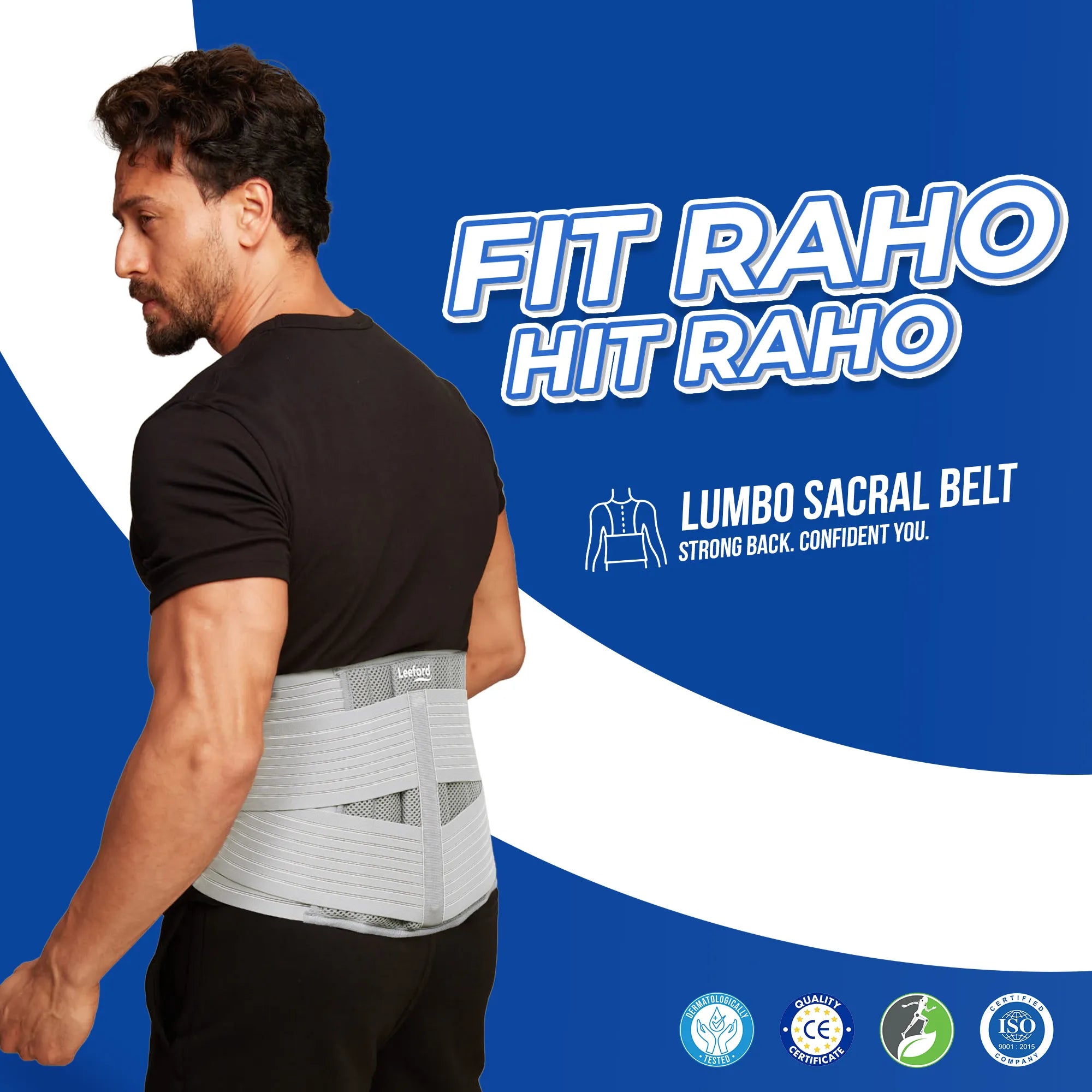 fit raho with lumbo sacral belt
