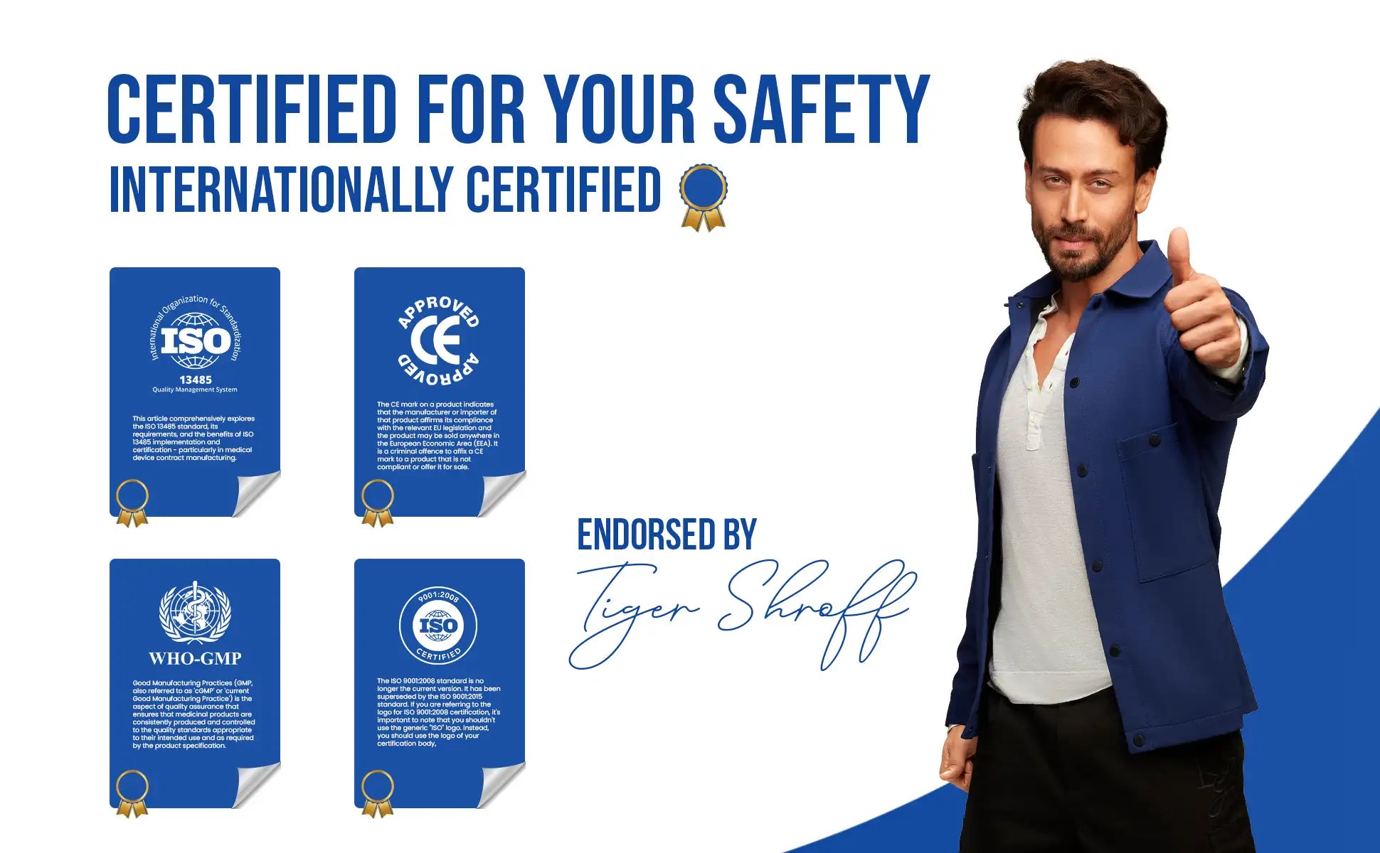 chest binder  internationally certified with iso who certified