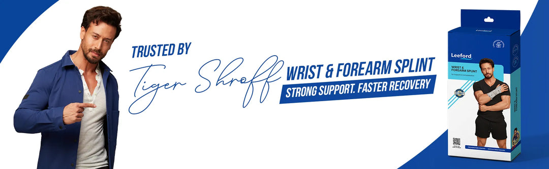 leeford wrist and forearm splint is trusted by tiger shroff
