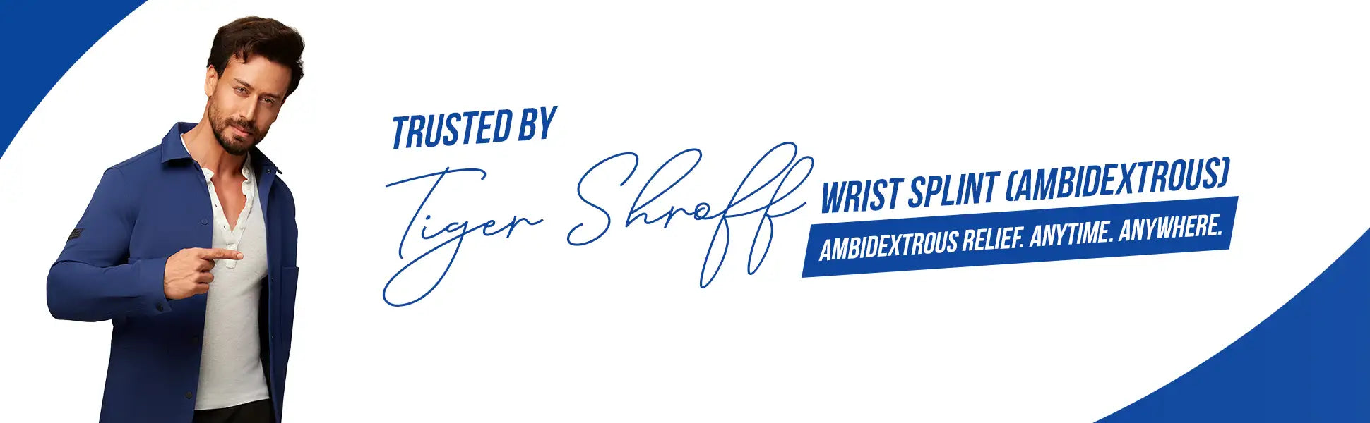 Leeford wrist splints trusted by tiger shroff