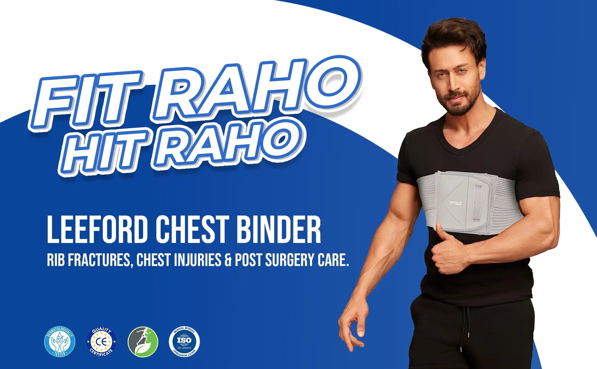 stay fit with Leeford chest binder 
