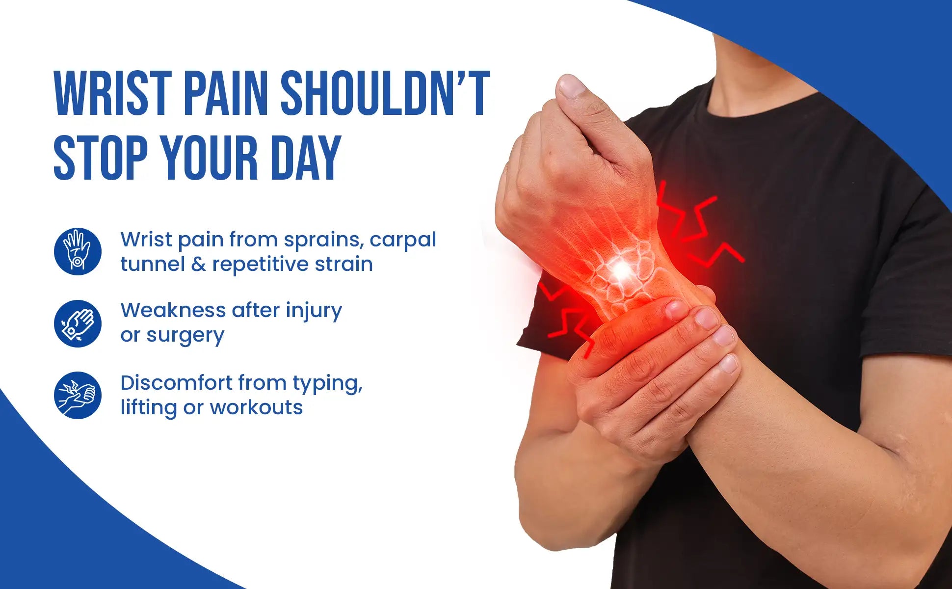 wrist pain effects daily routine