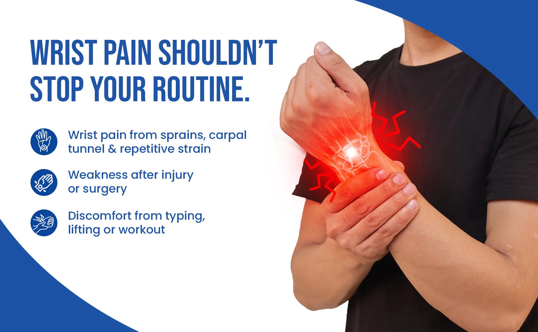 wrist pain from sprains carpel tunnel n repetitive strain or surgery