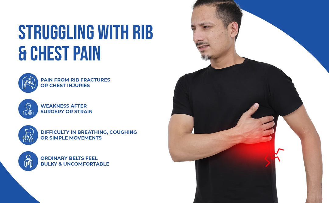chest n rib pain problems