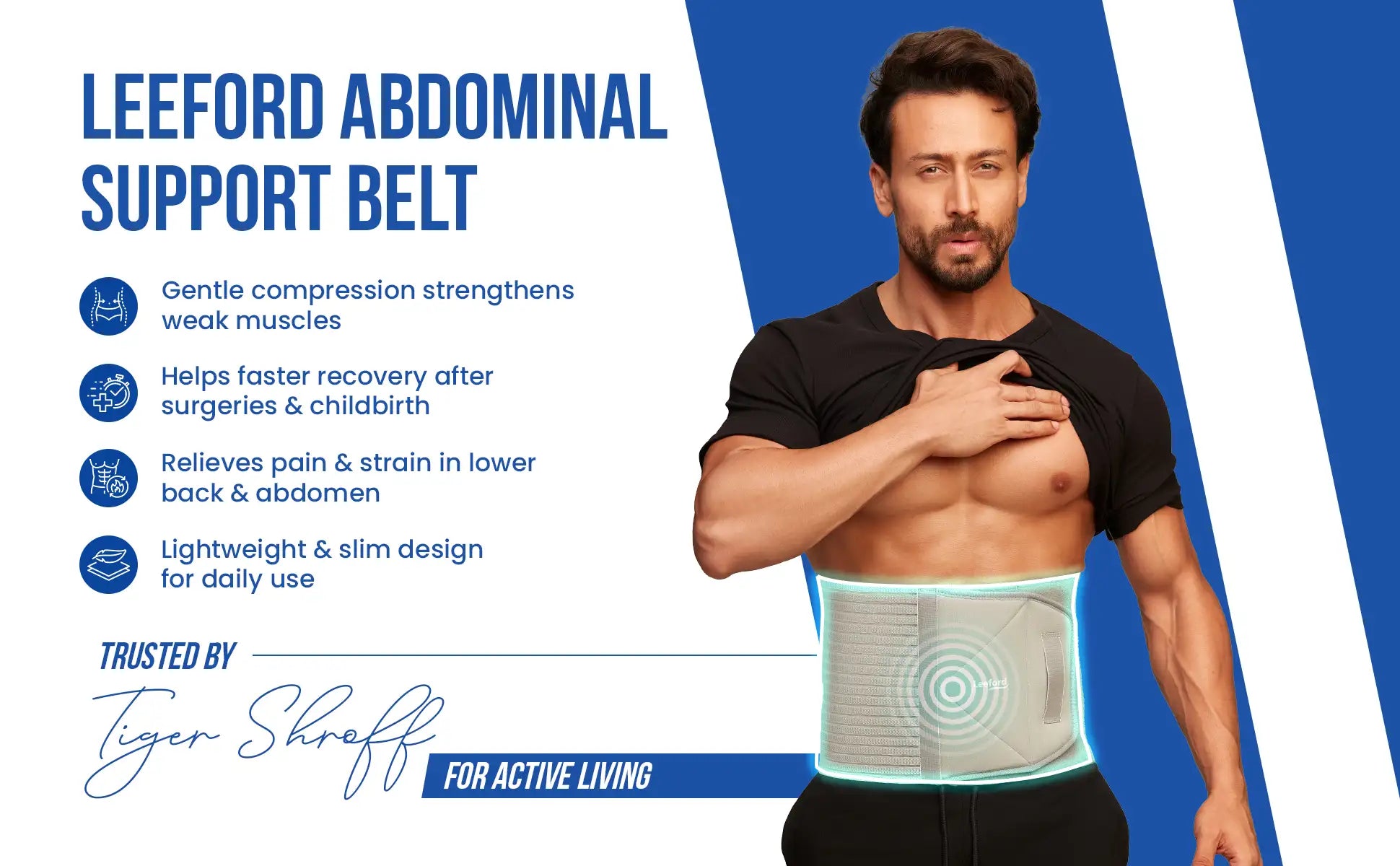 abdominal support belt features explained