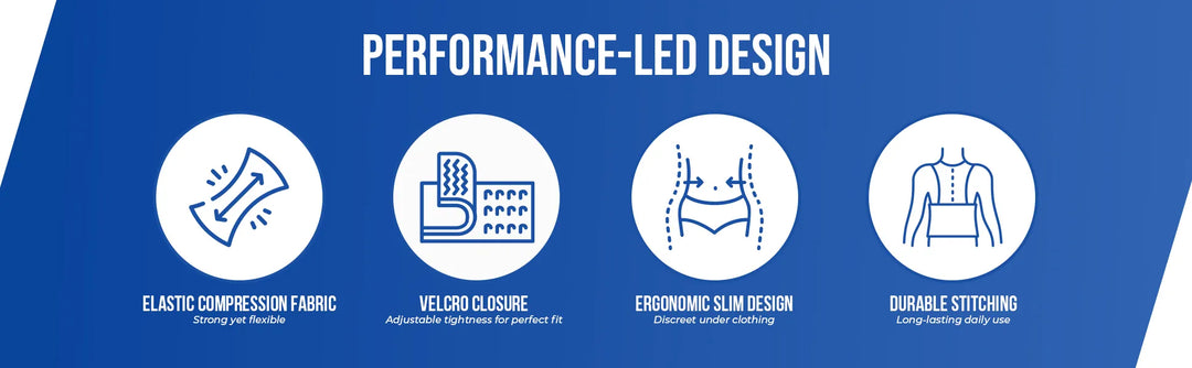 leeford abdominal support belt with performance led design features