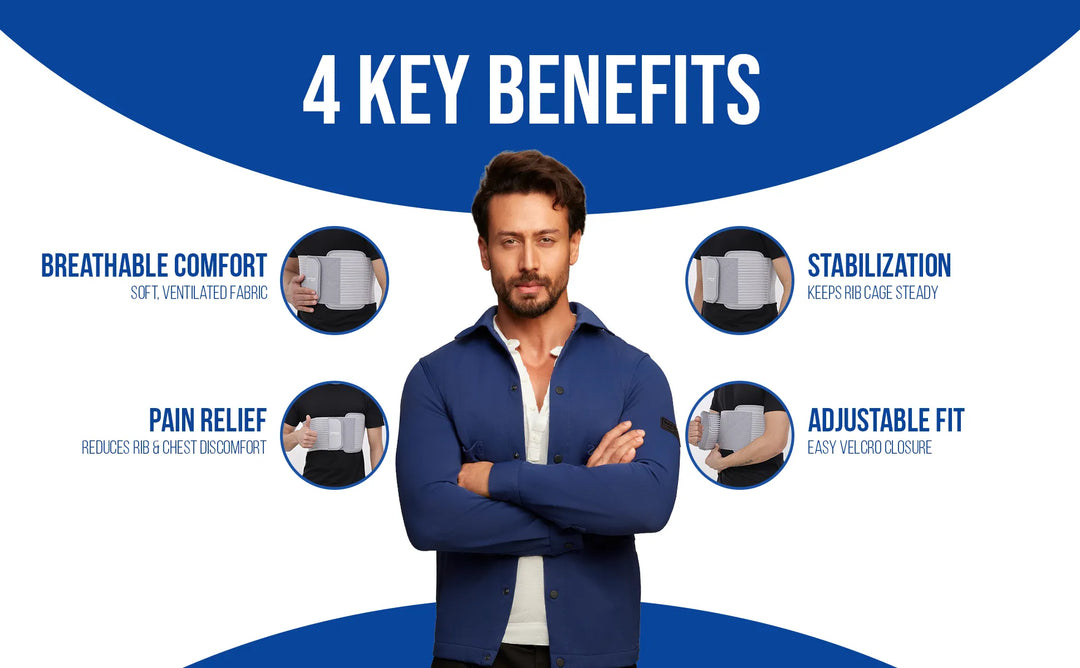 leeford rib belt four key benefits like breathable comfort adjustable fit