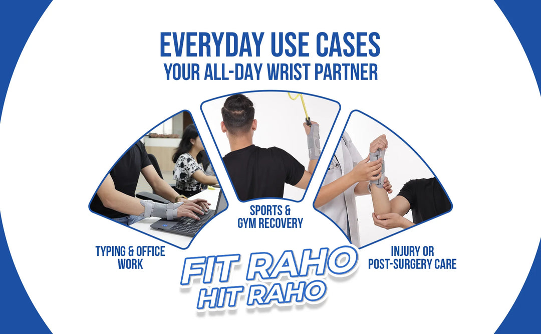 leeford wrist splint use for typing office work injury n sports