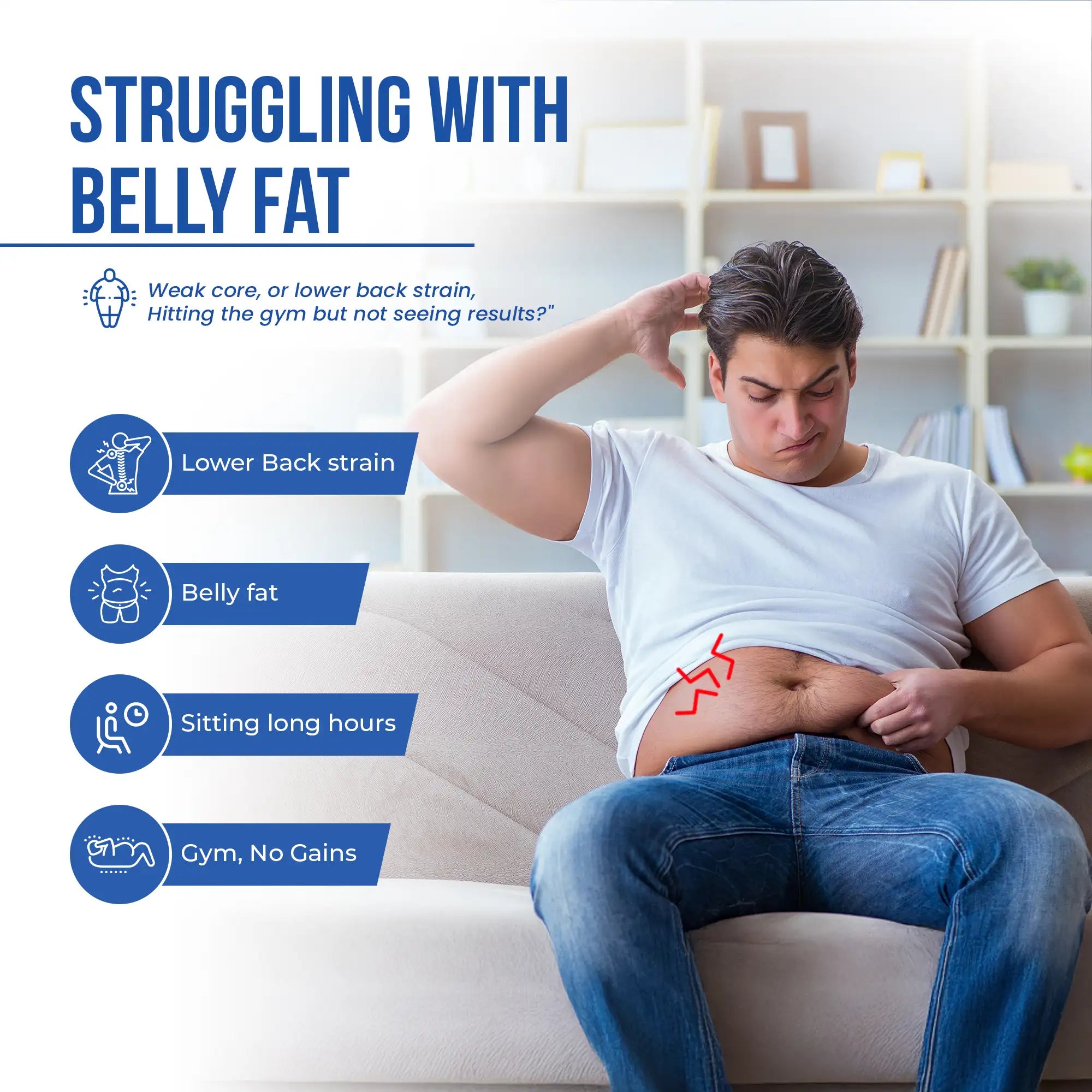 belly fat problems