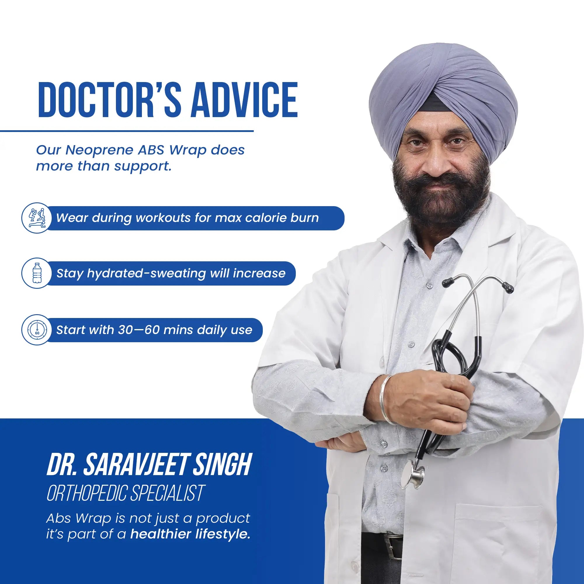 abs wrap recommended by orthopedic specialist