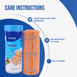 Leeford Crepe Bandage, Elastic Compression Wrap with 2x Grip Clips