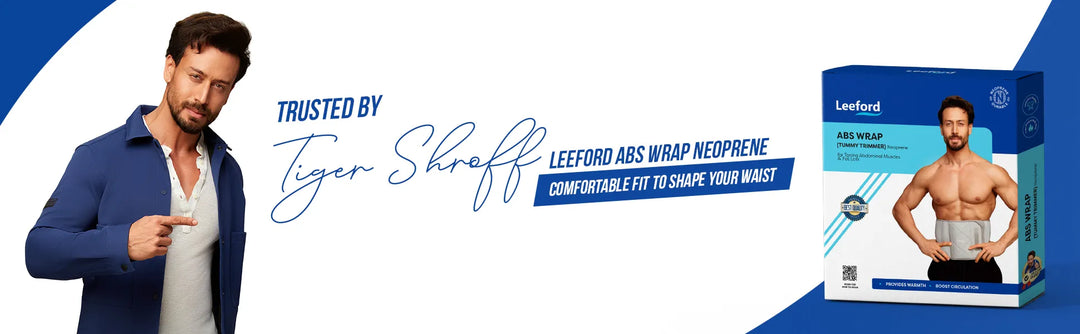 leeford abs wrap is trusted by tiger shroff