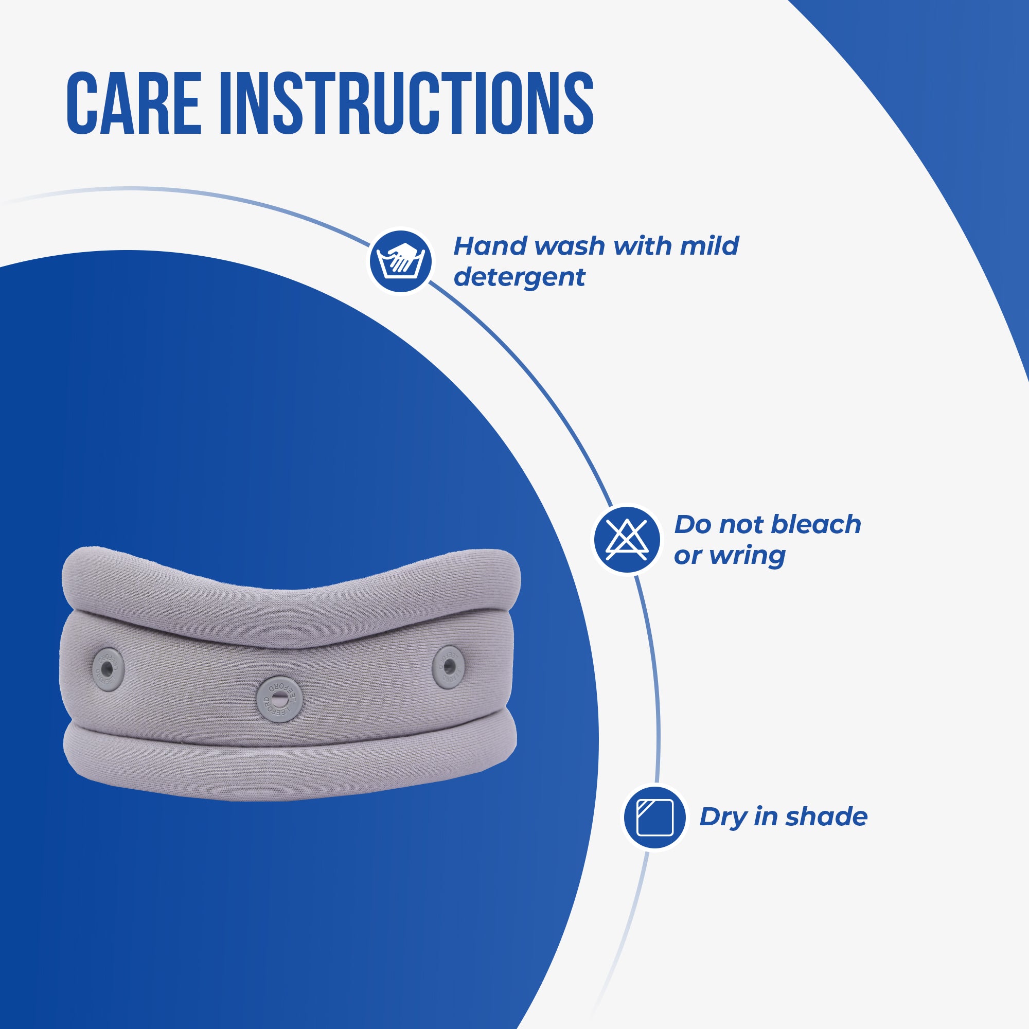 cervical collar care instructions