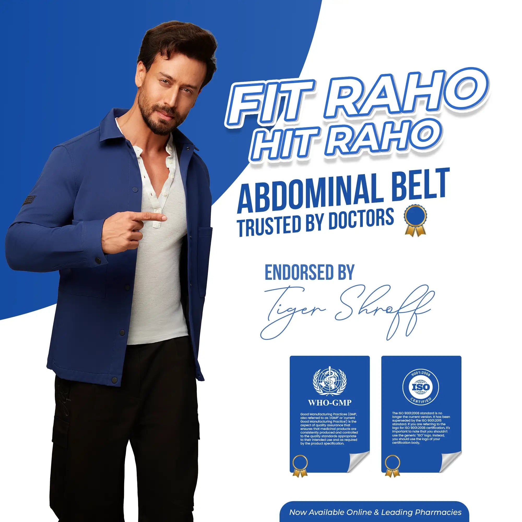 stay fit with Abdominal belt- trusted by doctors