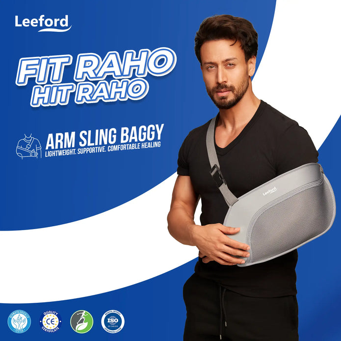 fit with arm sling bagggy