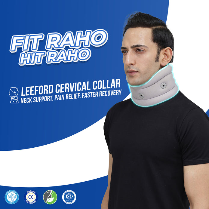 cervical collar with neck support pain relief faster recovery