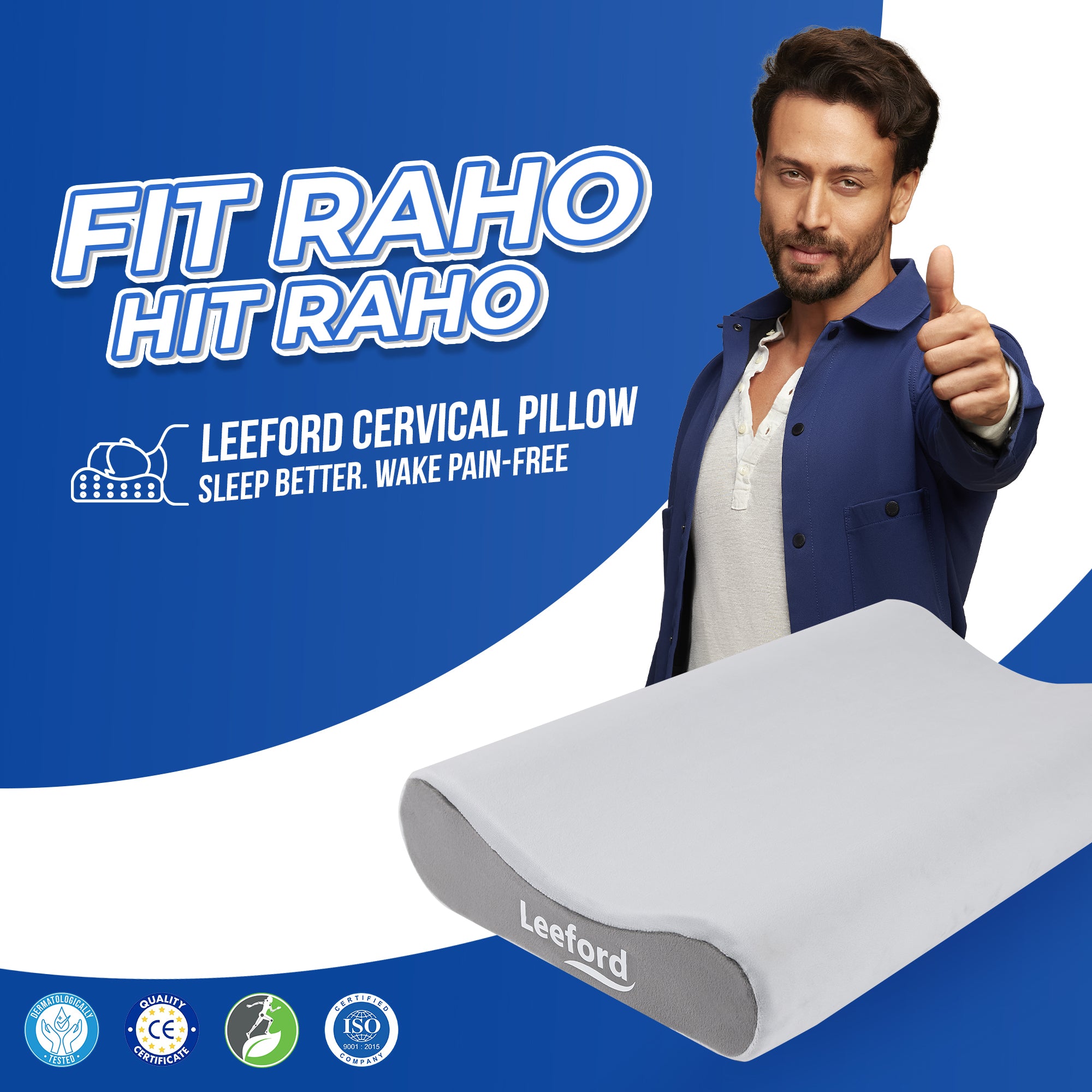 cervical pillow sleep better wake pain free