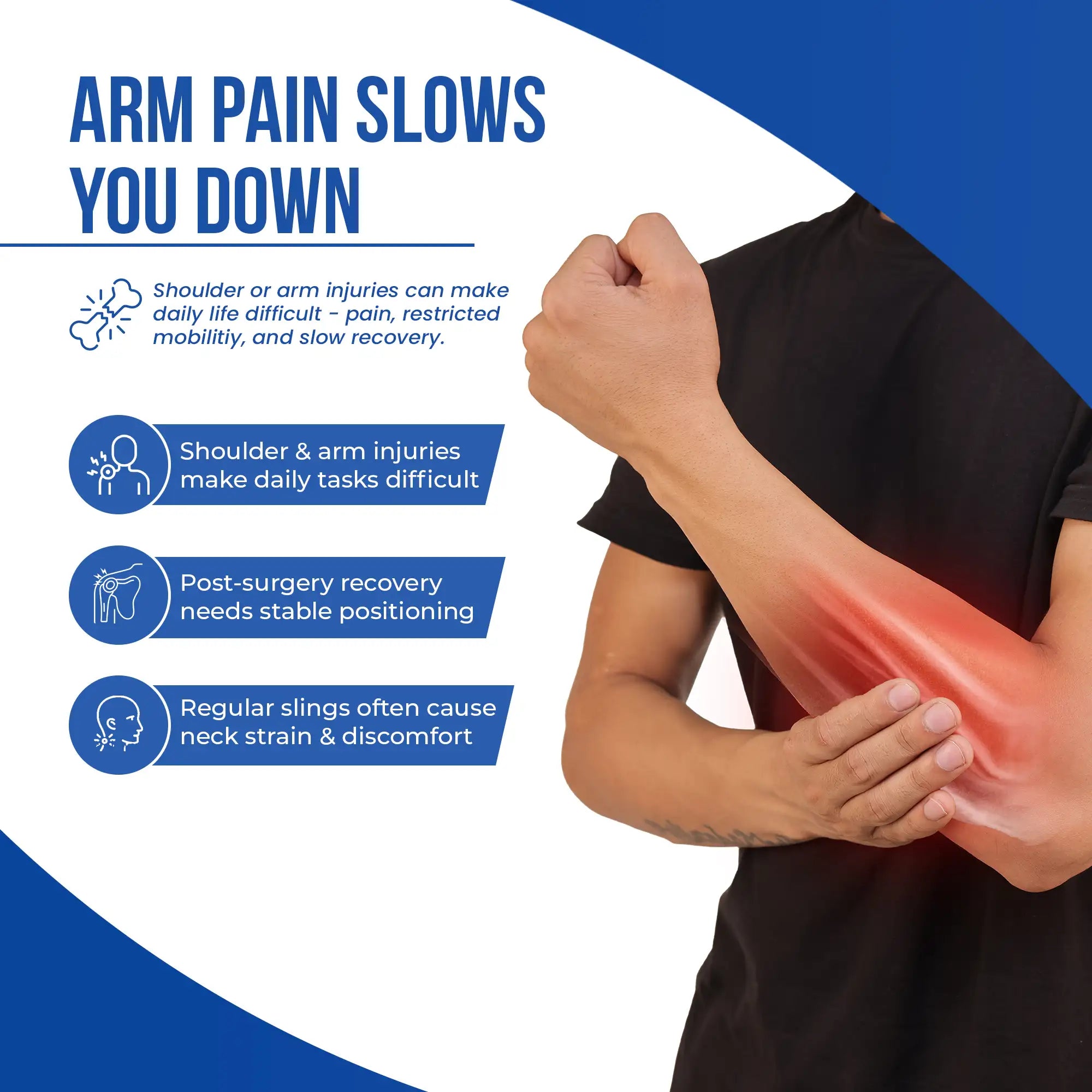 arm pain effects