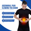absominal pain effects like discomfort while standing or sitting