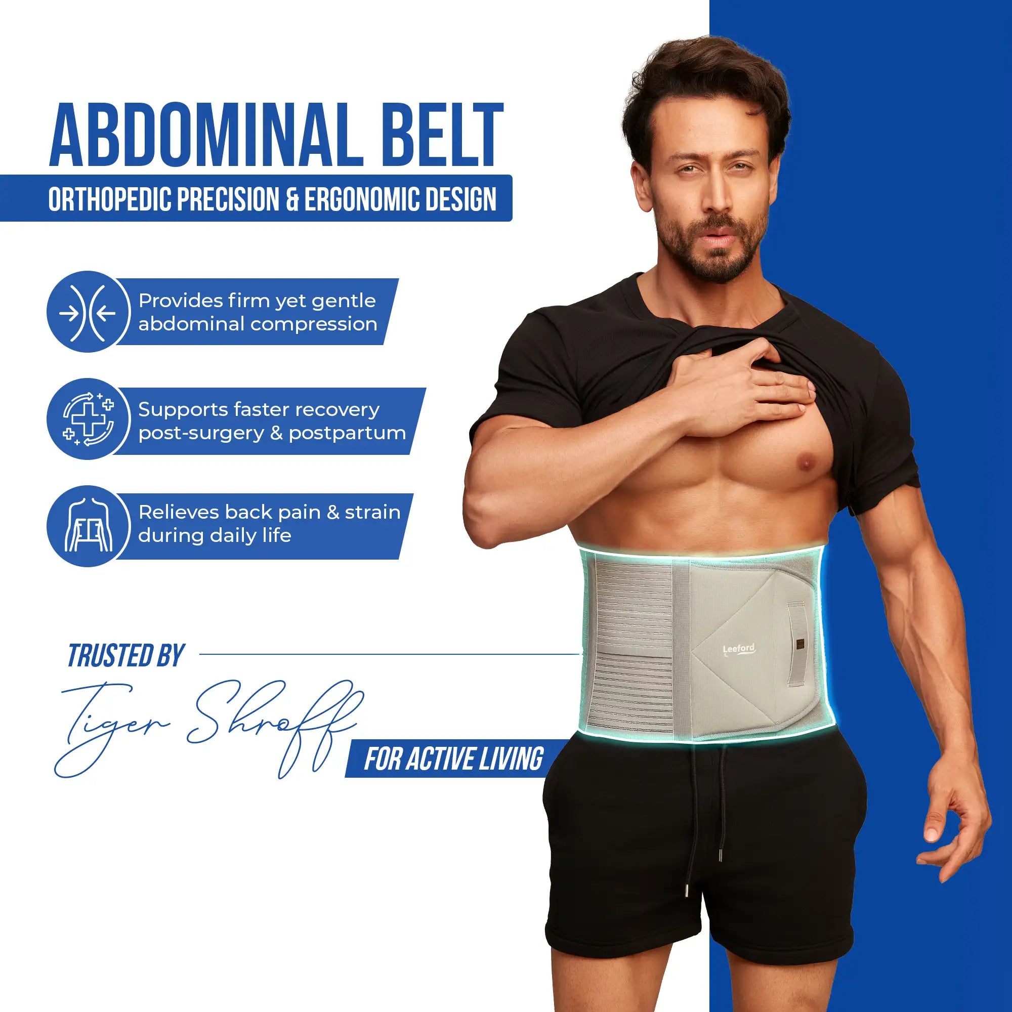 Abdominal belt orthopedic benefits