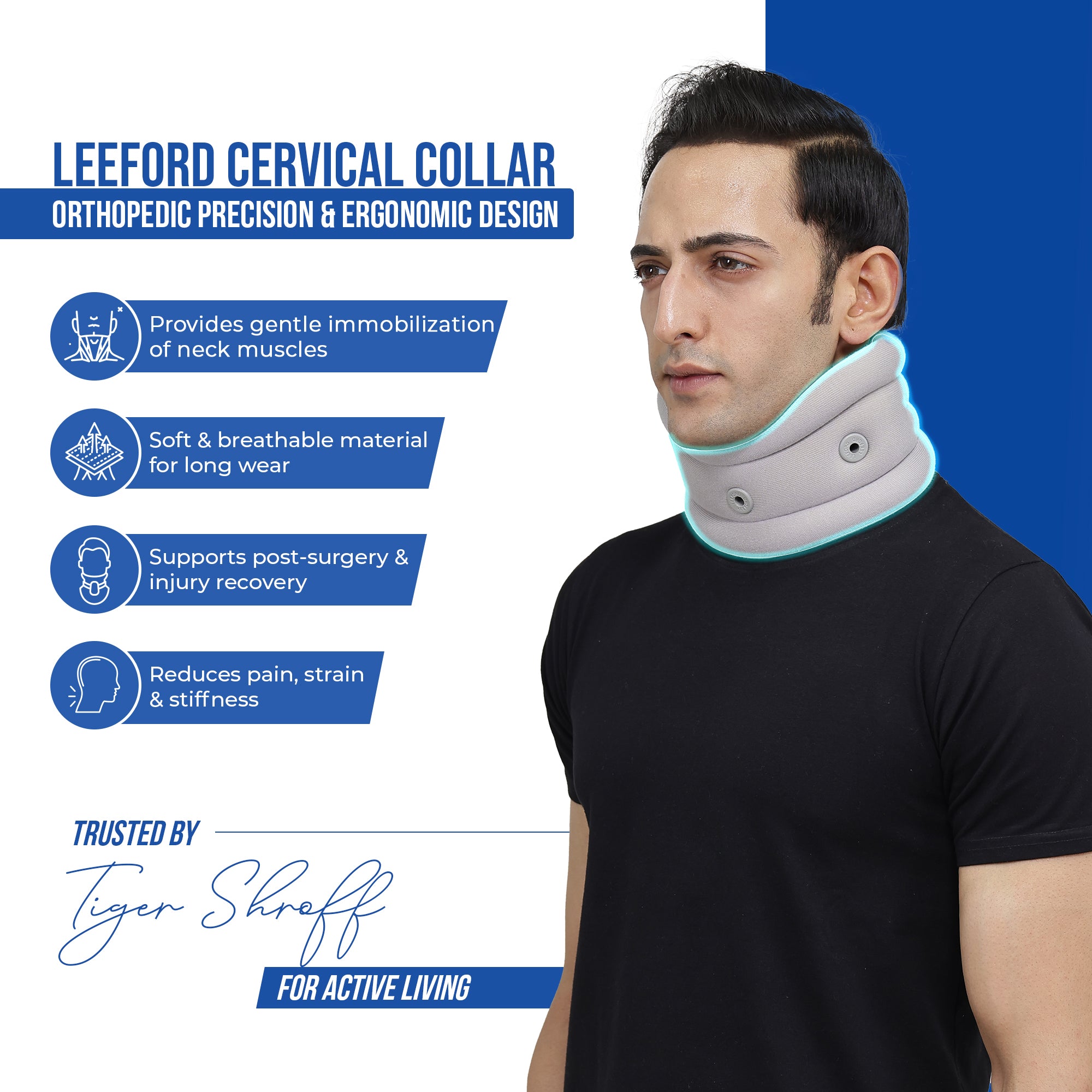 cervical collar design benefits for active living