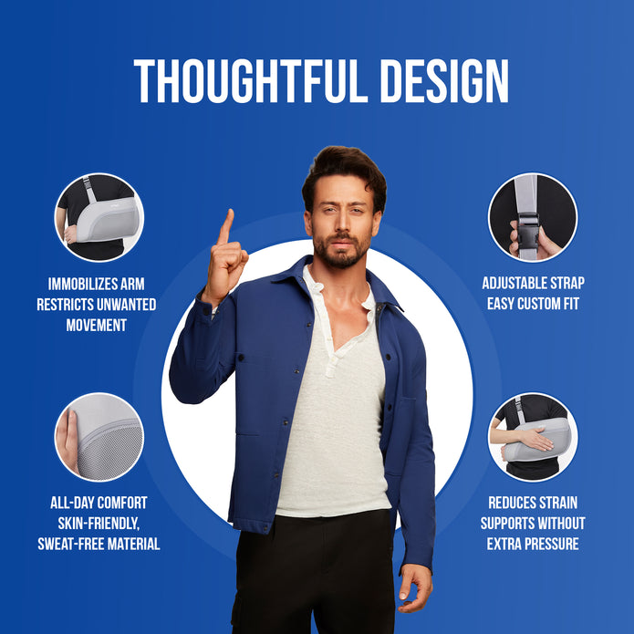 arm sling pouch design features