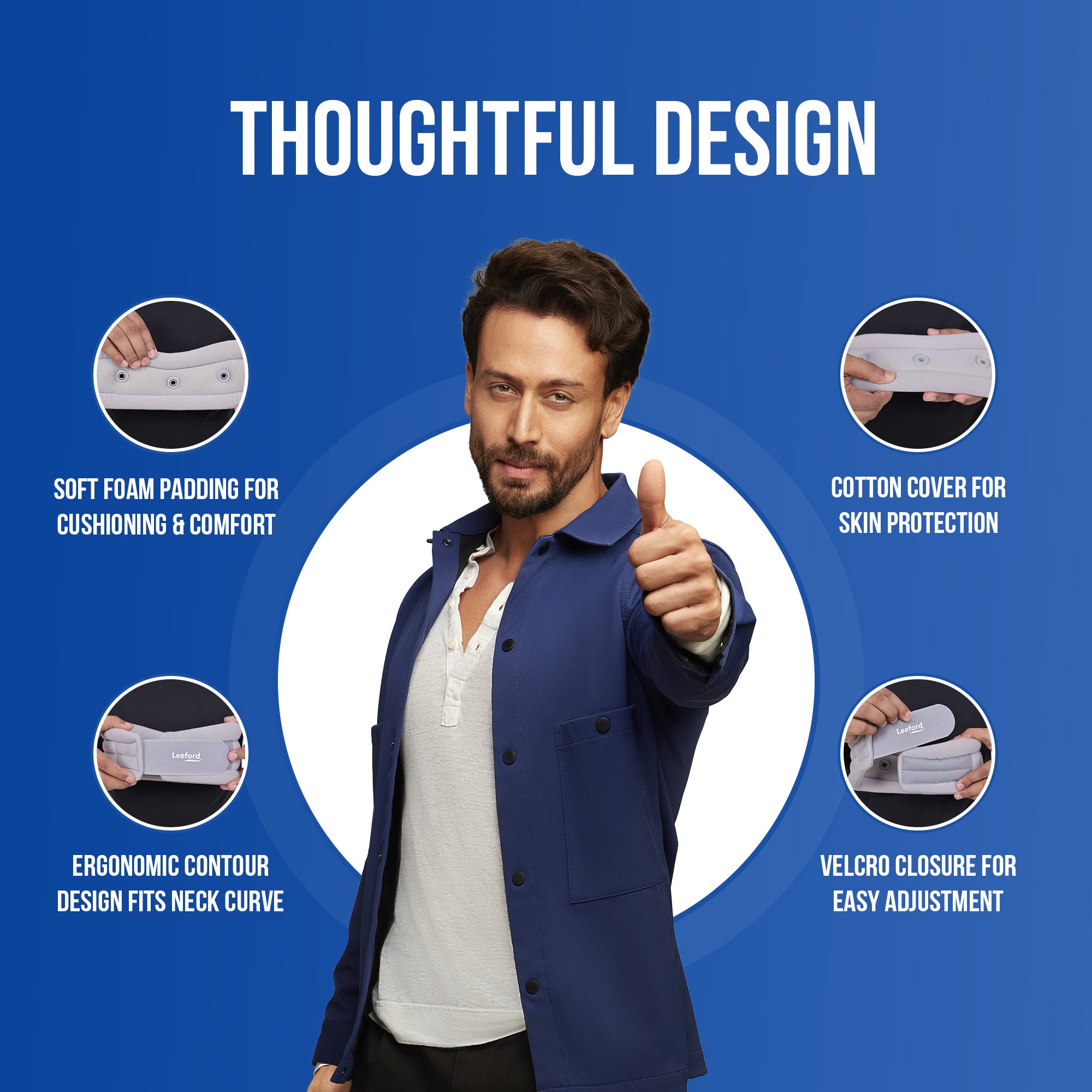 cervical collar thoughtful design features