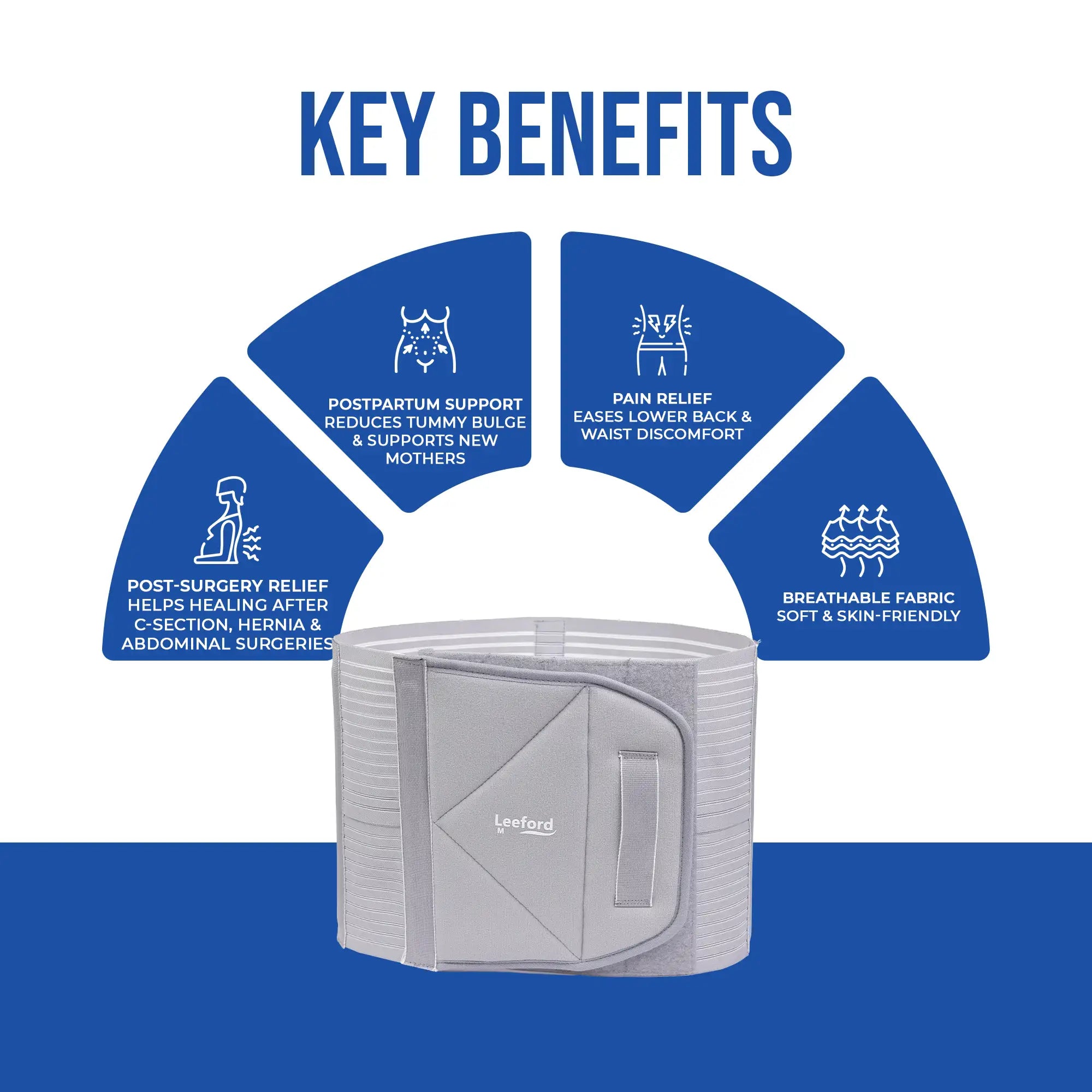 Abdominal belt key benefits