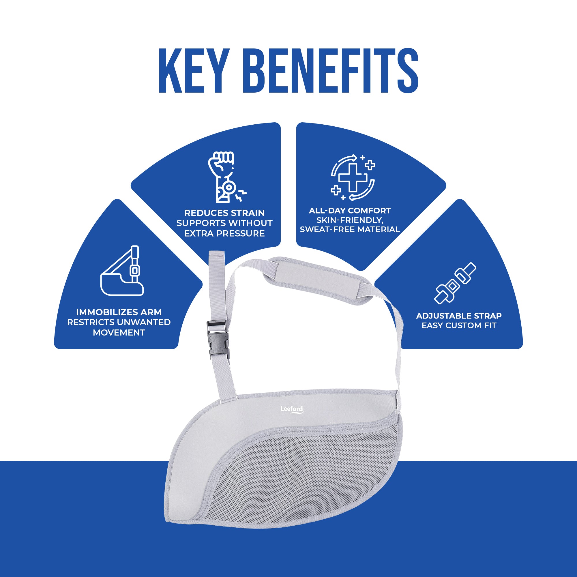 arm sling pouch key benefits