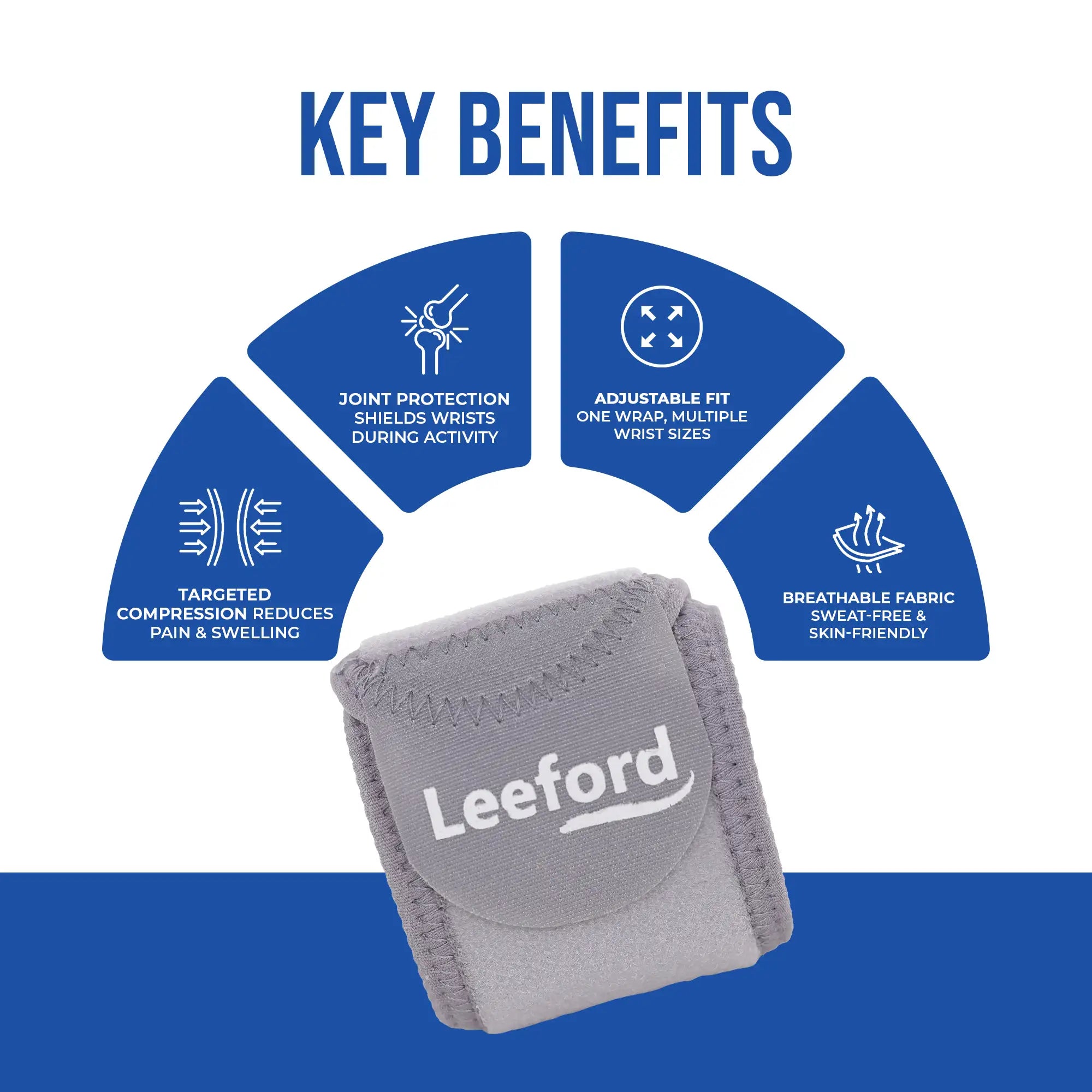 gray wrist wrap key benefits