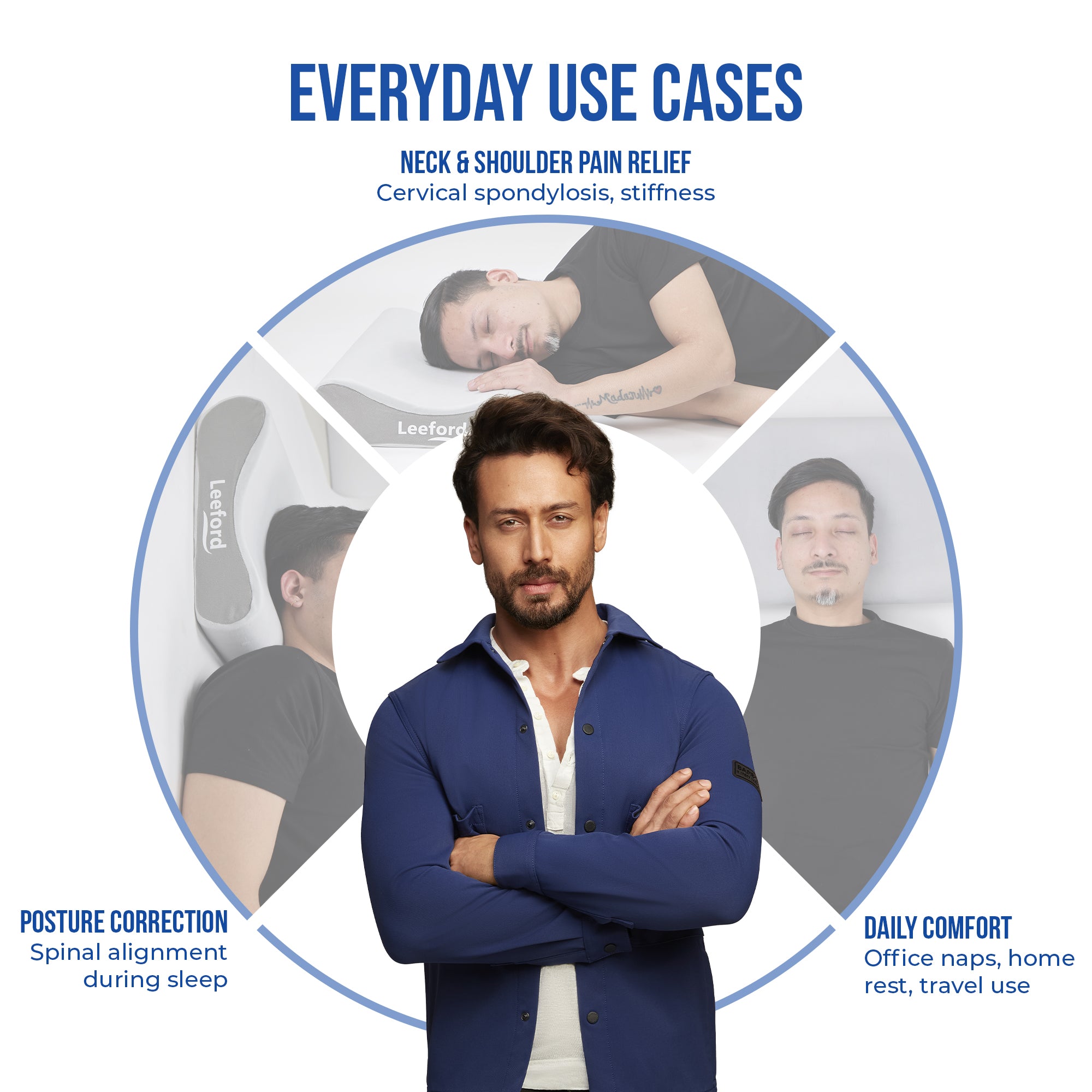 contoured cervical pillow everyday use case